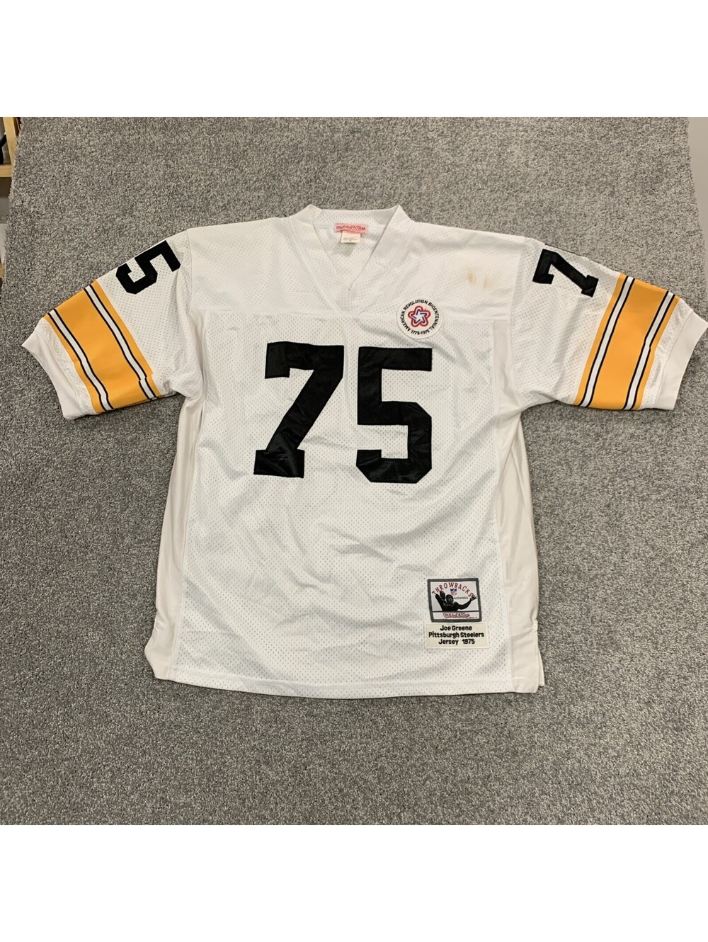 Joe Greene #75 Steelers Mitchell & Ness 1975 Throwback